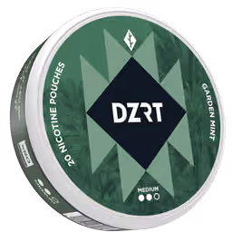 أكياس النيكوتين DZRT جاردن منت، بقوة 6 ملغ