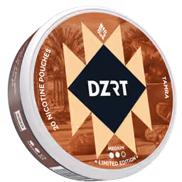 أكياس النيكوتين DZRT تمرة، بقوة 6 ملغ